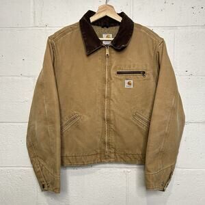 Vintage Carhartt Sherpa-Lined Detroit Jacket “Camel” WJ097